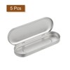 Unique Bargains Metal Tinplate Portable Storage Tin Box Containers 5 Pcs - 3 of 4