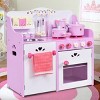 Infans Kids Wooden Play Set Strawberry Pretend Cooking Playset Kitchen Toy Toddler New - 2 of 4