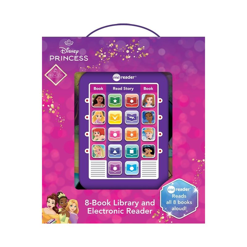 Disney Princess: Me Reader 8-Book Library and Electronic Reader Sound Book Set - by  Pi Kids (Mixed Media Product), 1 of 2