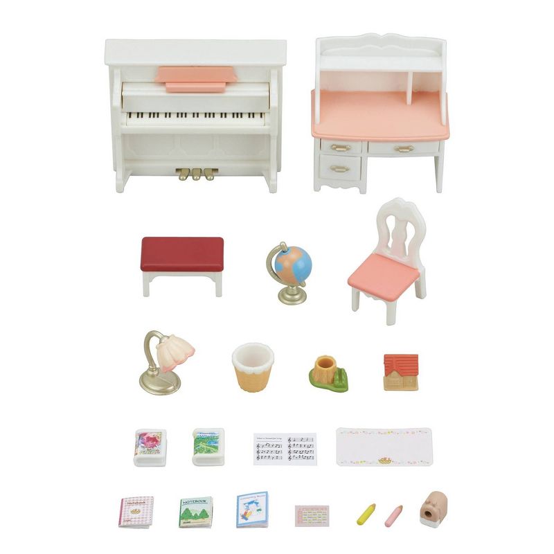 Calico Critters Piano and Desk Set, 4 of 6