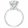 Pompeii3 Platinum 3Ct Certified Diamond Solitaire Engagement Ring Lab Created - Size 7 - 3 of 4