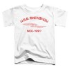 Toddler Boys' Star Trek Shenzhou Athletic T-Shirt White - 2 of 4