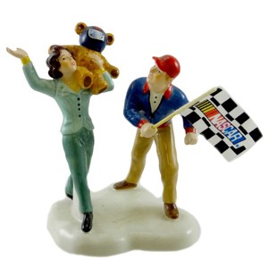 Department 56 Villages 3.5 Inch A Day At The Races Snow Village Racing Village Accessories - 1 of 4