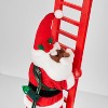 Large Climbing Santa Decorative Figurine Red - Wondershop™ - image 3 of 4