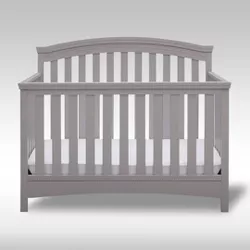 Delta Children Emerson 4-in-1 Convertible Crib -Gray