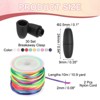 Unique Bargains Jewelry DIY Craft Activity Kits Breakaway Clasps with 20m Lanyard String Cord - 2 of 4