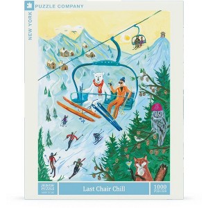 New York Puzzle Company Last Chair Chill 1000 Piece Puzzle - 1 of 4