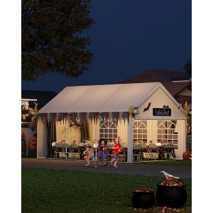 Large Party Tent, Heavy Duty Outdoor Event Tent, Wedding Tent with Removable Sidewalls & Church Windows - 1 of 4