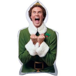 Gemmy Car Buddy Christmas Airblown Inflatable Photorealistic the Elf WB, 2.5 ft Tall, Green - 1 of 2