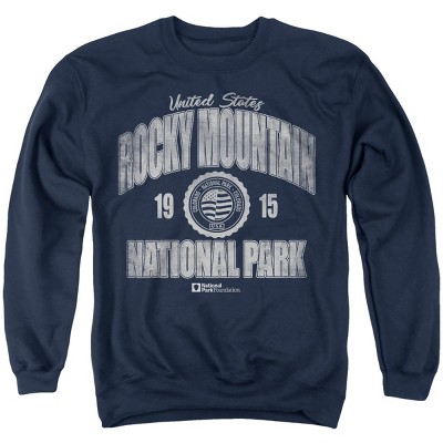 Men's Rocky Mountain National Park Established Date Crewneck Sweatshirt