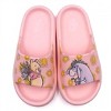 Womens Winnie The Pooh Flowers for Eeyore Flip Flop Cloud Comfort Slide Sandals - 2 of 4