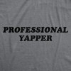 Womens Funny T Shirts Professional Yapper Sarcastic Yapping Novelty Tee For Ladies - Crazy Dog Women's T Shirt - 2 of 4
