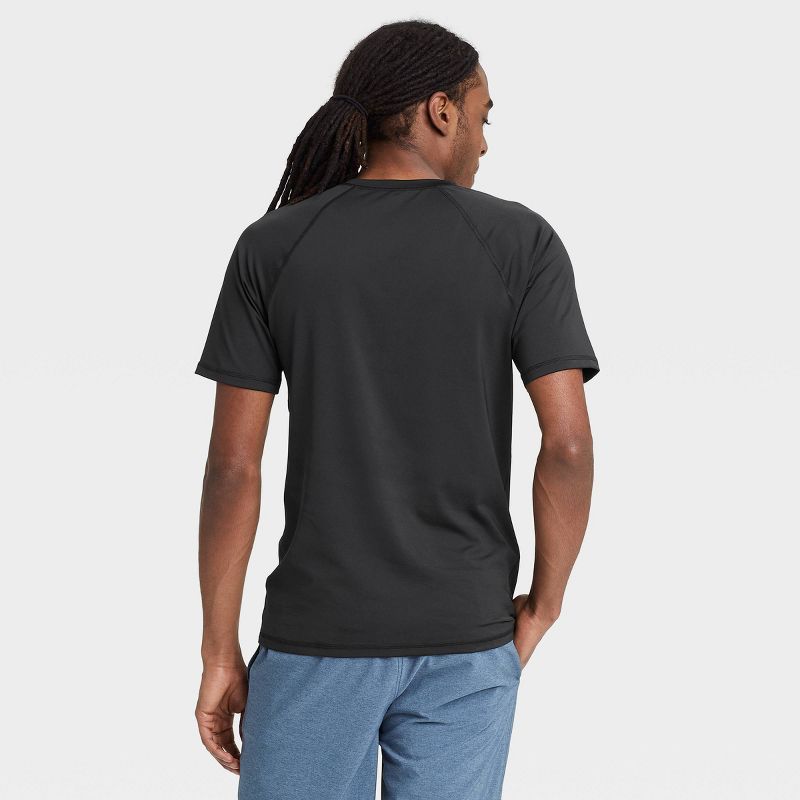 Men's Slim Fit Short Sleeve Rash Guard Swim Shirt - Goodfellow & Co™, 3 of 5