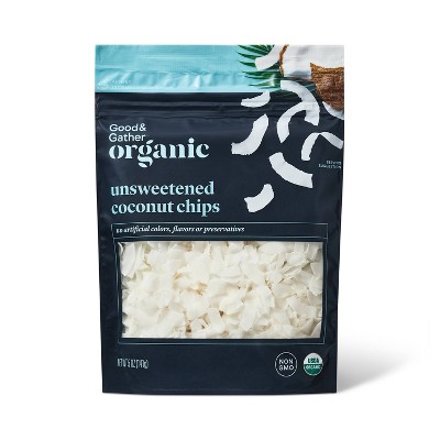 Organic Unsweetened Coconut Chips - 6oz - Good & Gather™