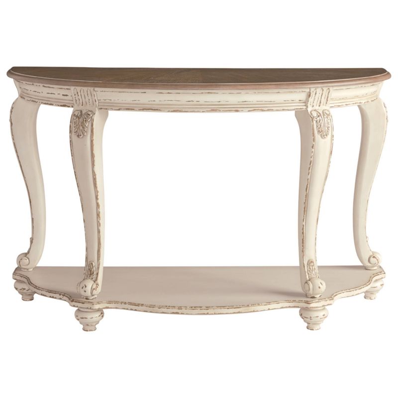 Realyn Sofa Table White/Brown - Signature Design by Ashley, 4 of 10