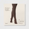 Women's Flat Knit Fleece Lined Tights - A New Day™ - 2 of 2
