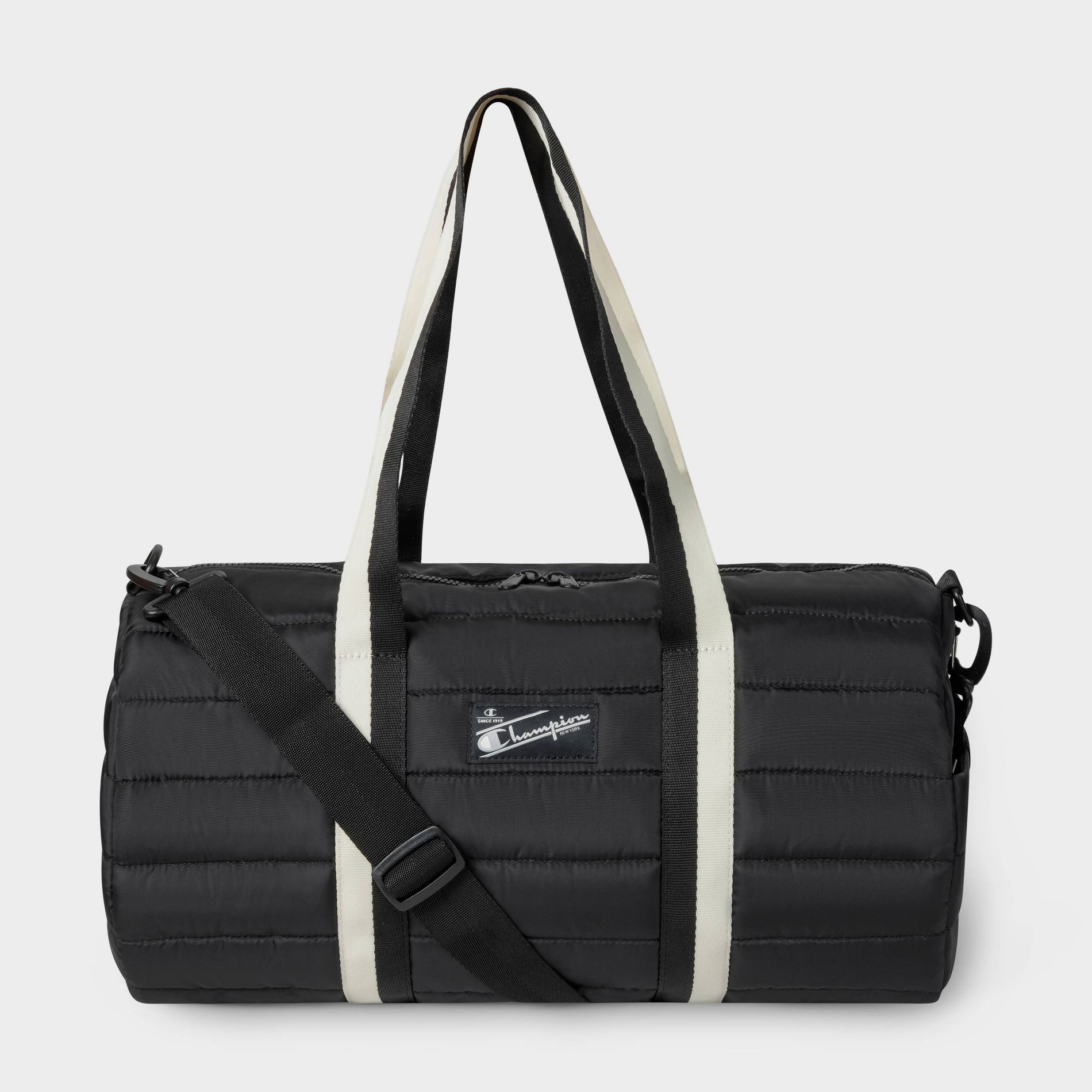 Champion Billie Quilted Duffel - Black