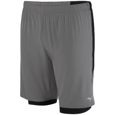 mizuno 2 in 1 shorts