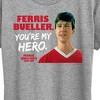 Women's - Ferris Bueller's Day Off - Ferris My Hero Short Sleeve Graphic T-Shirt - 2 of 4