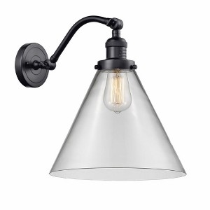 Cone - 1 Light Wall Sconce In Industrial Style-14 Inches Tall and 12 Inches Wide - 1 of 1