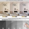 LamQee Modern Large LED Chandelier Dimmable Tiered Pendant Ceiling Light With Remote - 4 of 4