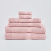Lintex Linens Classic Touch 6-Piece 100% Cotton Towel Set – Soft, Absorbent, and Luxuriously Plush Bath Towels for Everyday Comfort - 3 of 3