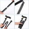 Attop Folding Walking Cane for Man/Woman - 5-Level Height Adjustable, Comfortable Plastic T-Handle, Mobility & Daily Living Aids - 4 of 4