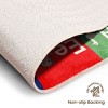 Padded Velvet Fleece Polyester Rug - Low Pile, Non-Slip, Easy-Clean, Ideal for Kids' Rooms - Antistatic, Durable - 39.5 x 59 Inches - Alphabet - 4 of 4