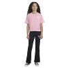 Converse® Girls' Short Sleeve Boxy T-Shirt - Pink - 3 of 3