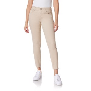 WallFlower Women's Luscious Curvy Uniform Skinny Mid-Rise Juniors Pants - 1 of 3