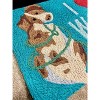 Jellybean I Luv Walks Indoor & Outdoor Doormat - Stylish, Durable, and Perfect for Any Space, Adding Comfort & Color to Your Home or Patio 21" X 33" - 3 of 4