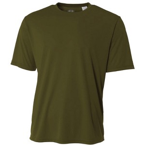 Hardcore Men's Short Sleeve Rash Guard Surf Shirt - Relaxed Fit Swimwear Designed for Combined Comfort and Performance - 1 of 4