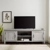 Modern Transitional Wood TV Stand for TVs up to 80" - Saracina Home - 4 of 4