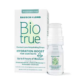Biotrue Hydration Boost Contact Lens Rehydrating Drops - 0.33 fl oz