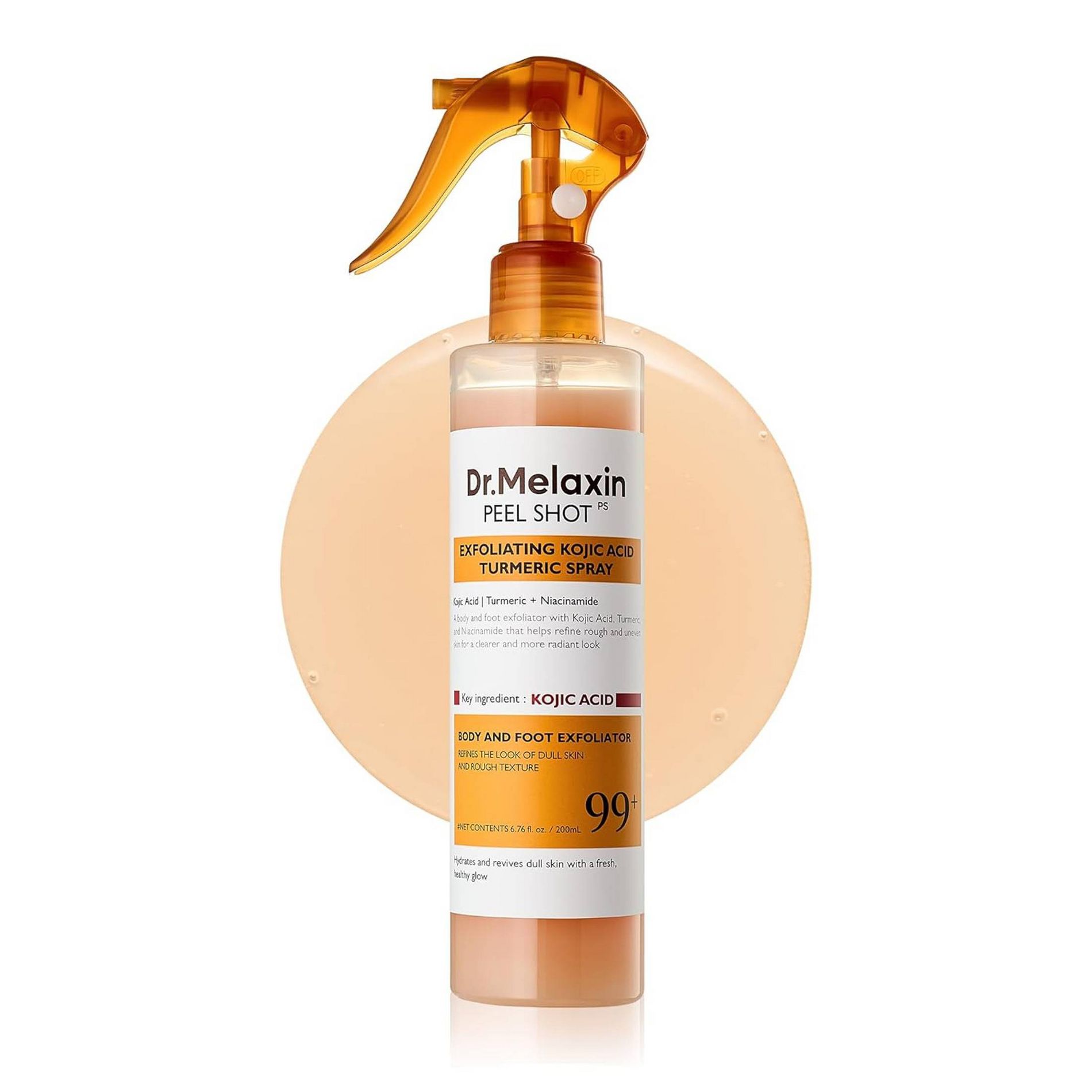 Dr.Melaxin Turmeric Facial Exfoliant Spray - 6.76 fl oz - Beauty Studio