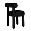 TOV Furniture Carmel Velvet Dining Chair Cream - 4 of 4