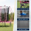 BestMassage Trampoline 8FT/10FT/12FT/14FT  Round Outdoor Trampolines with Safety Enclosure Net Safe ASTM Certified Family Fun for Kids and Adults - 3 of 4