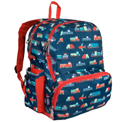 Wildkin 17-Inch Kids Backpack , Elementary Travel School (Jurassic  Dinosaurs Blue)