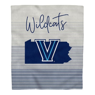 NCAA Villanova Wildcats Ultra Fleece State Stripe Blanket