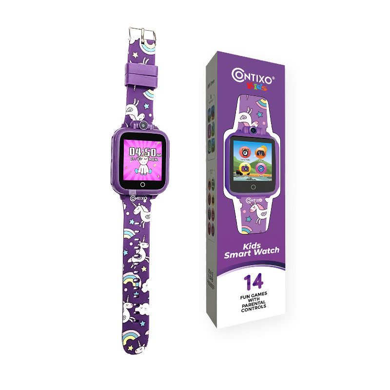 Contixo KW1 Kids Smart Watch 14 Educational Games, HD Touch Screen, Camera, Video & Audio, for Aged 3–12-Year Old Boys and Girls Toys Watch, 2 of 6
