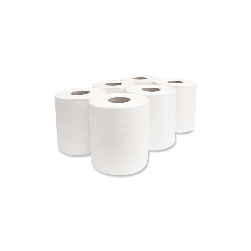 Morcon Tissue Morsoft Center-Pull Roll Towels, 2-Ply, 6.9" dia, 500 Sheets/Roll, 6 Rolls/Carton, 4 of 7