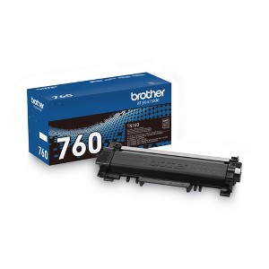 Brother TN 760 Black High Yield Toner Cartridge, - 1 of 1