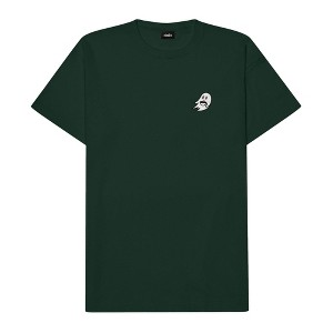Dalix Sippin' Cup Coffee Ghost Embroidered Relaxed Heavy Soft Cotton T Shirt Mens - 1 of 4
