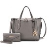 MKF Collection Bruna Vegan Leather Women’s Tote Bag with Wallet by Mia K - 2 of 4