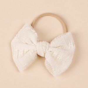MyKids-USA Baby Simple Style Bow Tie Hair Tape For Children - 1 of 3