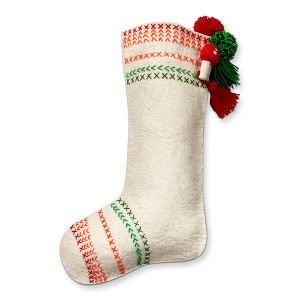 tag Oslo Pom Pom Stocking - 1 of 3