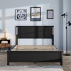 Queen Size Platform Bed with Charging Station and LED Lights - 2 of 4