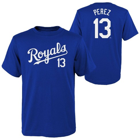 MLB Kansas City Royals Boys' Salvador Pérez T-Shirt - XS