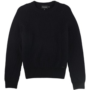 Armani Womens Ribbed Pullover Sweater, Blue, 44 - 1 of 1