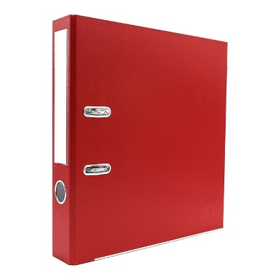 Bindertek 2-Ring 2-Inch Premium Binders Red SLN-RD